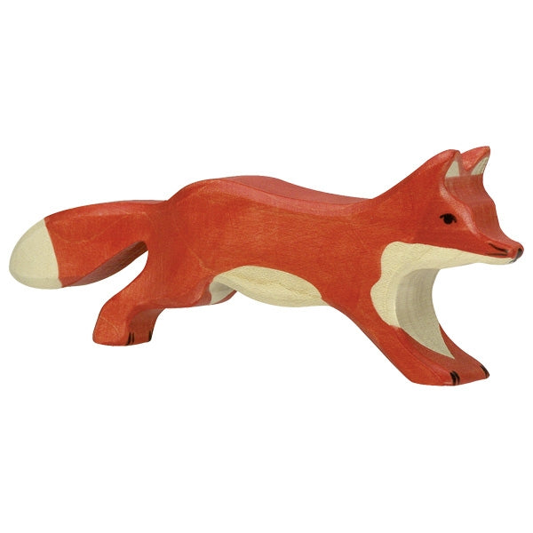 HOLZTIGER - Wooden Animal -  Fox Running