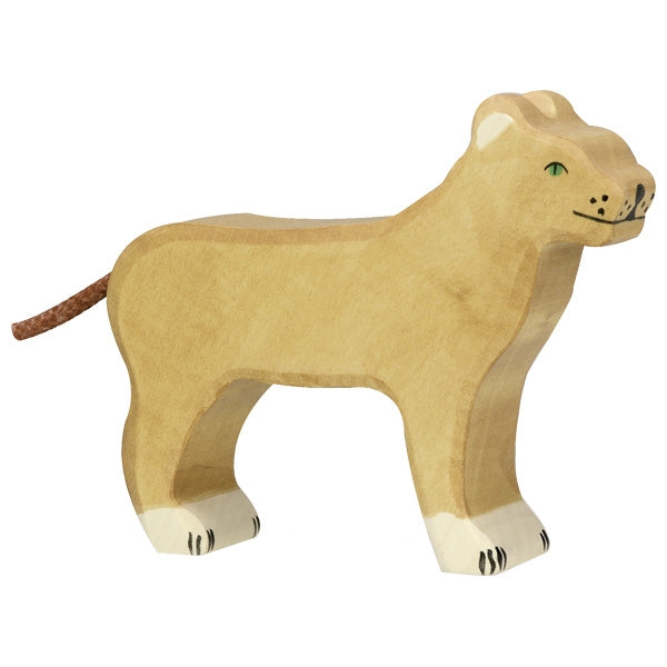 HOLZTIGER - Wooden Animal - Lioness