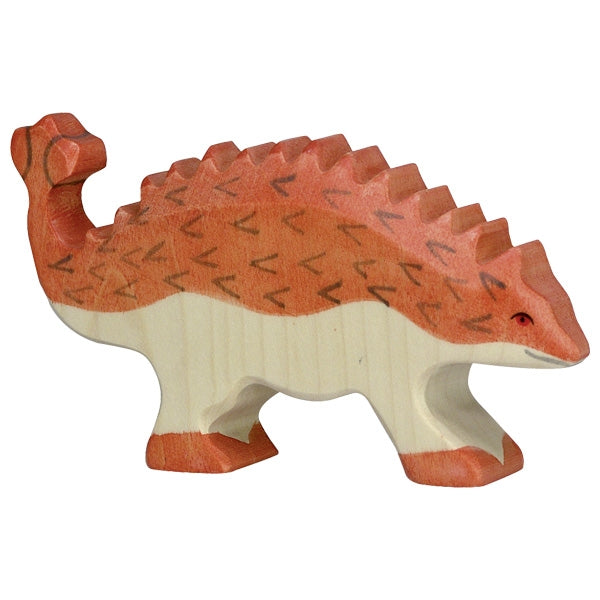 HOLZTIGER - Wooden Figure - Dinosaur - Ankylosaurus