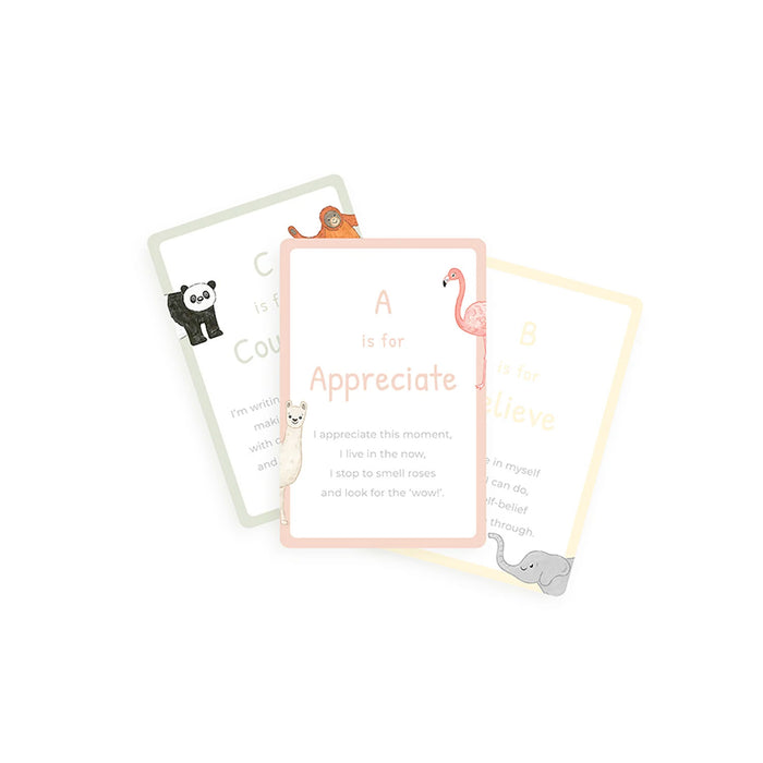A-Z Mindful Affirmation Cards - Mindful & Co Kids