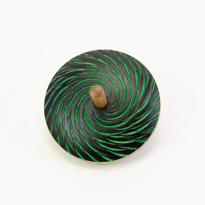 Black Diva Wooden Spinning Top - Mader