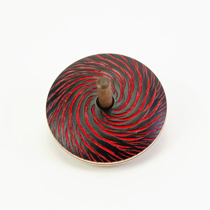 Black Diva Wooden Spinning Top - Mader