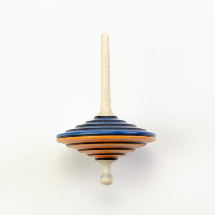 Tukanino (Small)  Wooden Spinning Top - 2 Tone Spinning Top - Mader