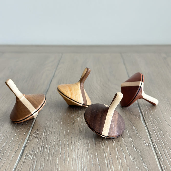 Charlie Wooden Spinning Top - Mader