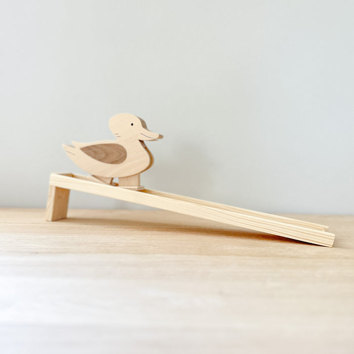 Wooden Walking Duck Toy - Ramp Walker