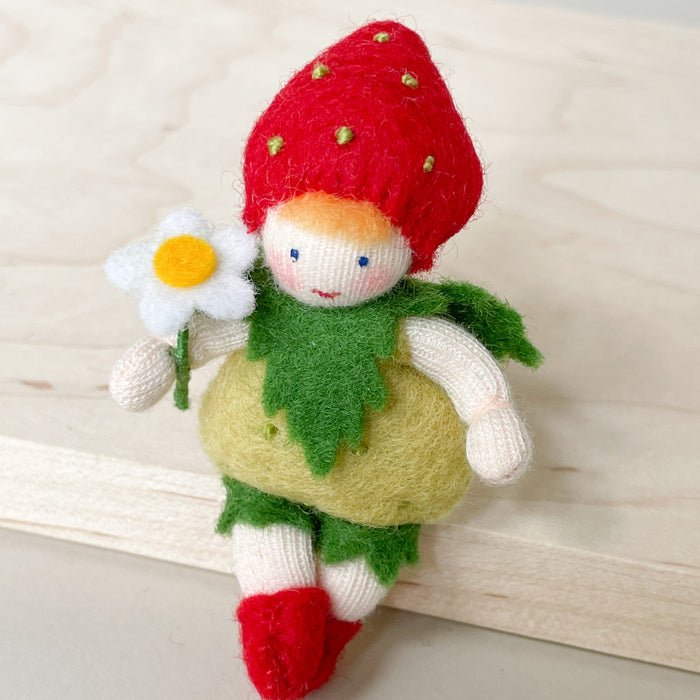 Strawberry Baby - Bendable Doll - Flower Fairy