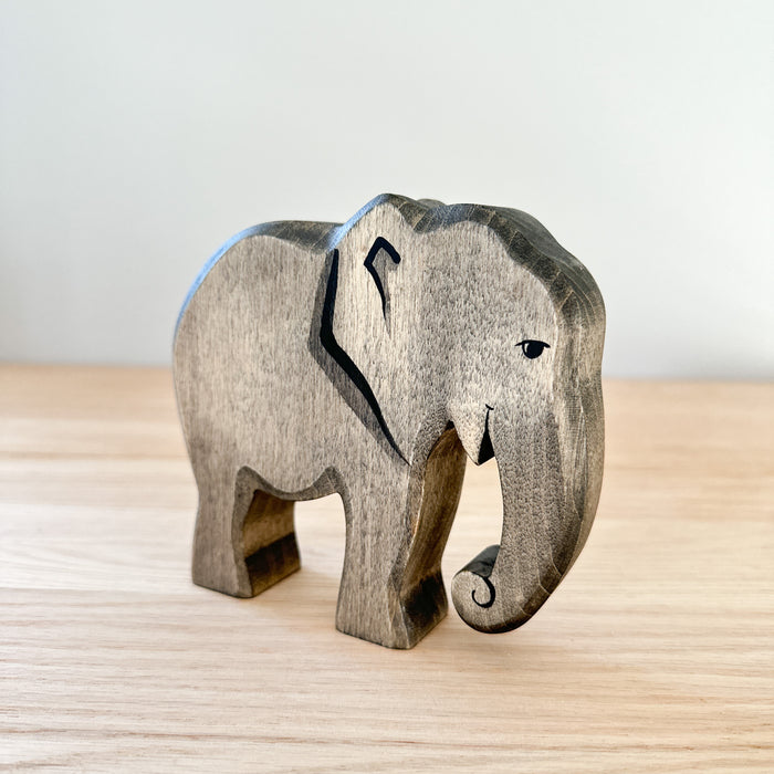 Elephant - Hand Painted Wooden Animal - HolzWald