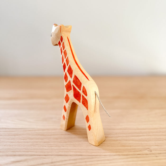 Giraffe - Hand Painted Wooden Animal - HolzWald