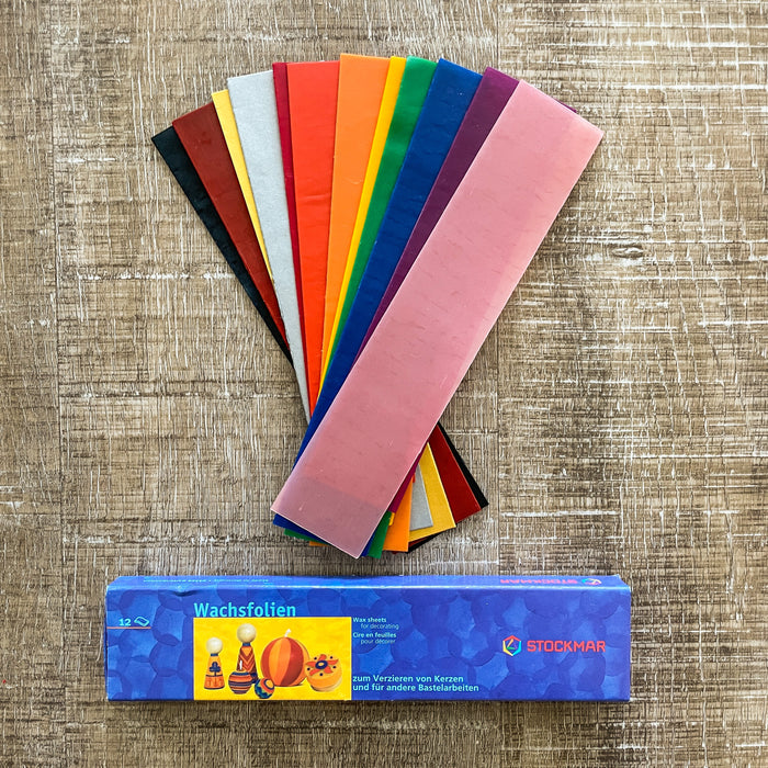 Stockmar Decorating Wax - Narrow Box - 12 Colors