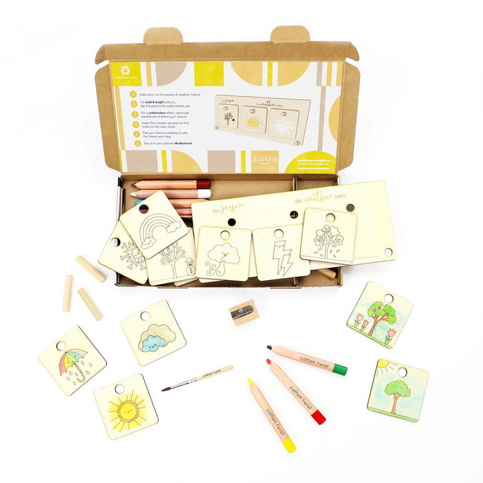 Make Your Own Weather Chart - Wooden Craft Kit