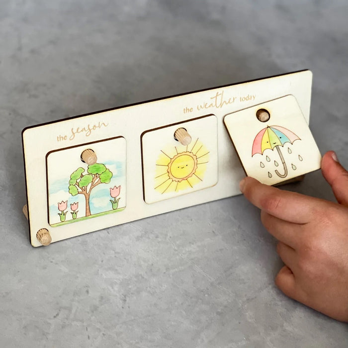 Make Your Own Weather Chart - Wooden Craft Kit