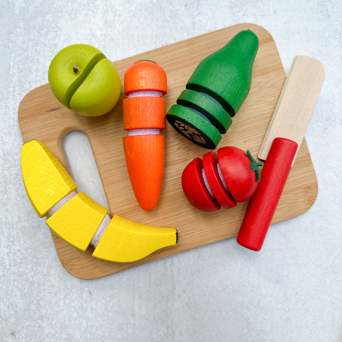 Assorted Fruit And Vegetable to Cut - Play Foods - Erzi