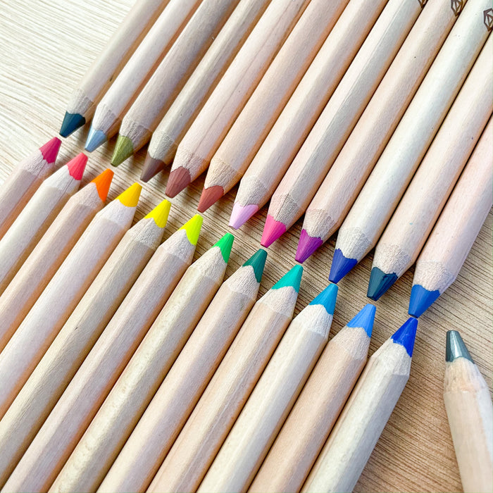 Stockmar Colored Pencils - Triangular Shape - 24 Colors +1 Graphite