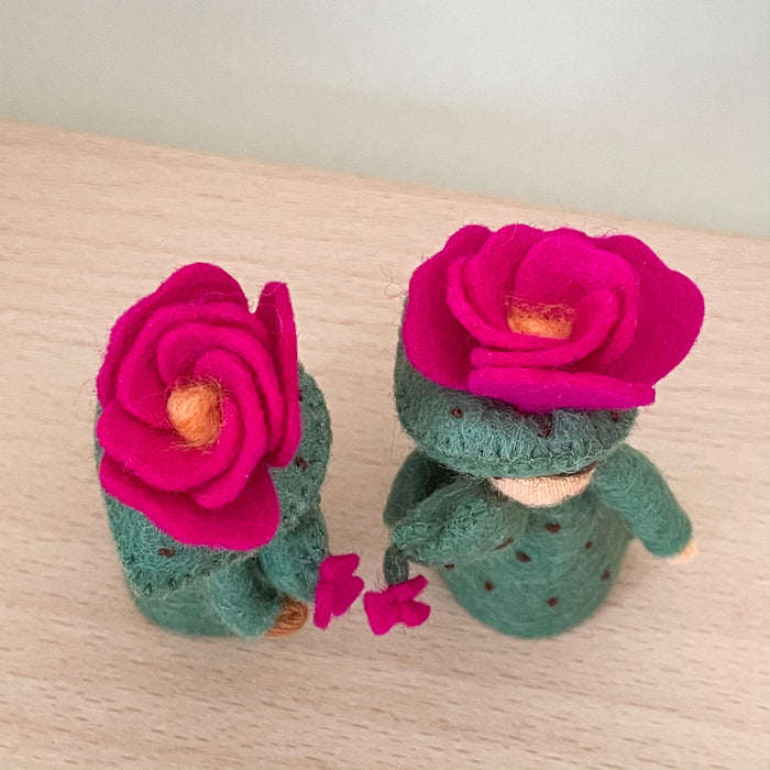 Prickly Pear Cactus Fairy - Flower Hat Fairy