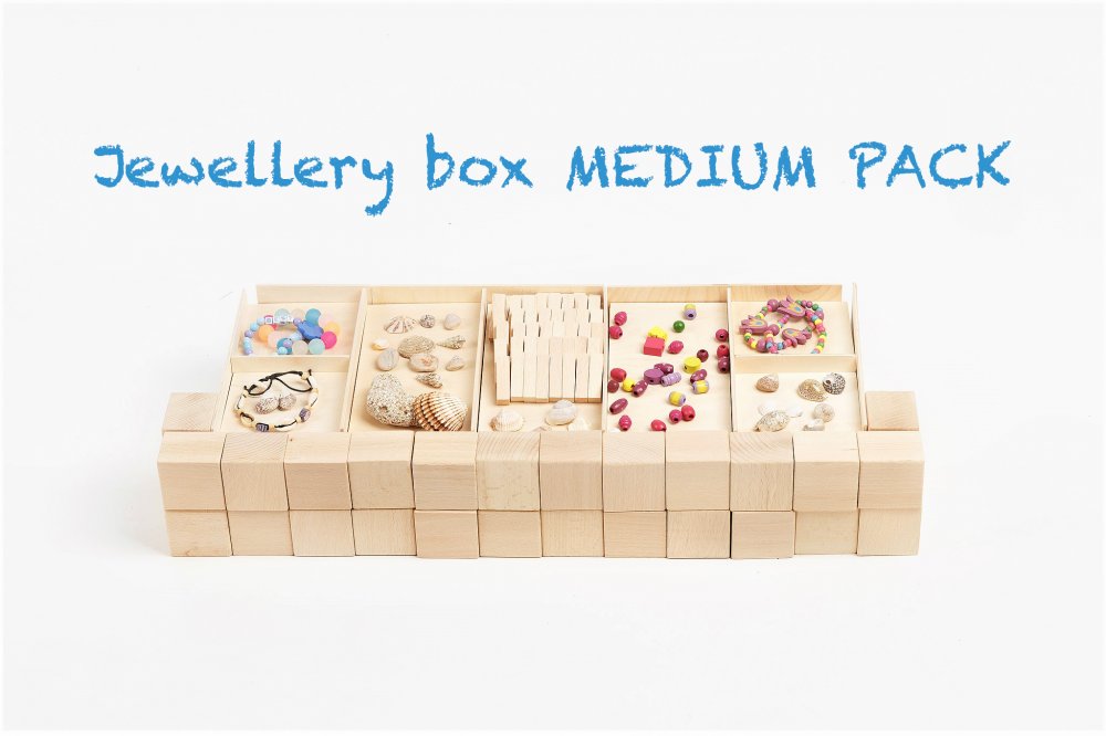 Just Blocks - Wooden Blocks - Medium Pack