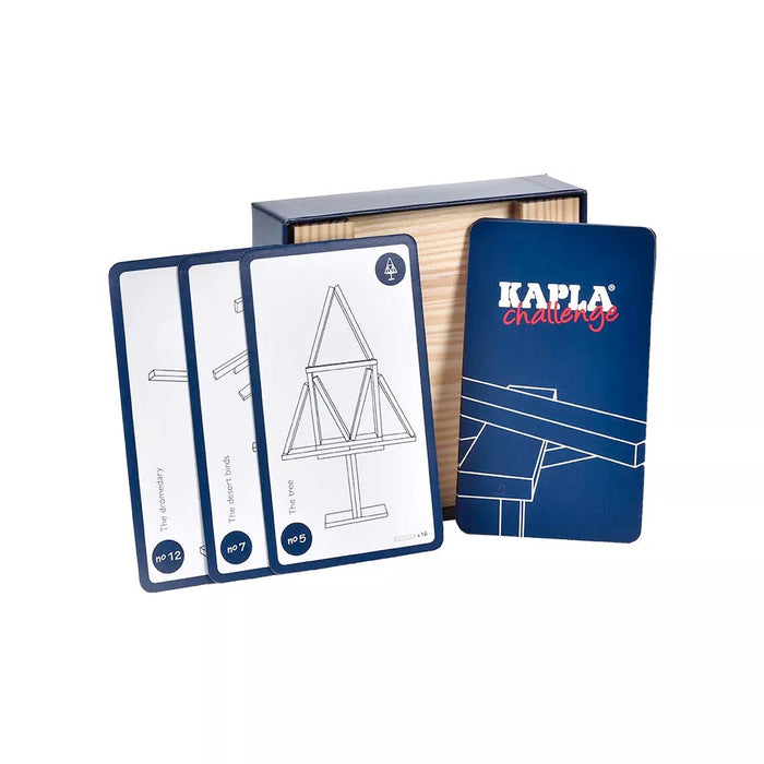Kapla Challenge  - KAPLA - 16 Planks and Challenge Cards