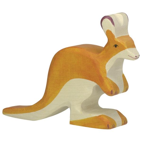 HOLZTIGER - Wooden Animal - Small Kangaroo