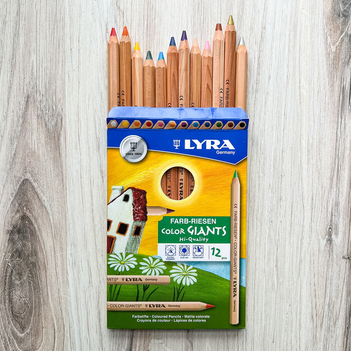 Lyra Colored Pencils - Color Giants - 12 Colors
