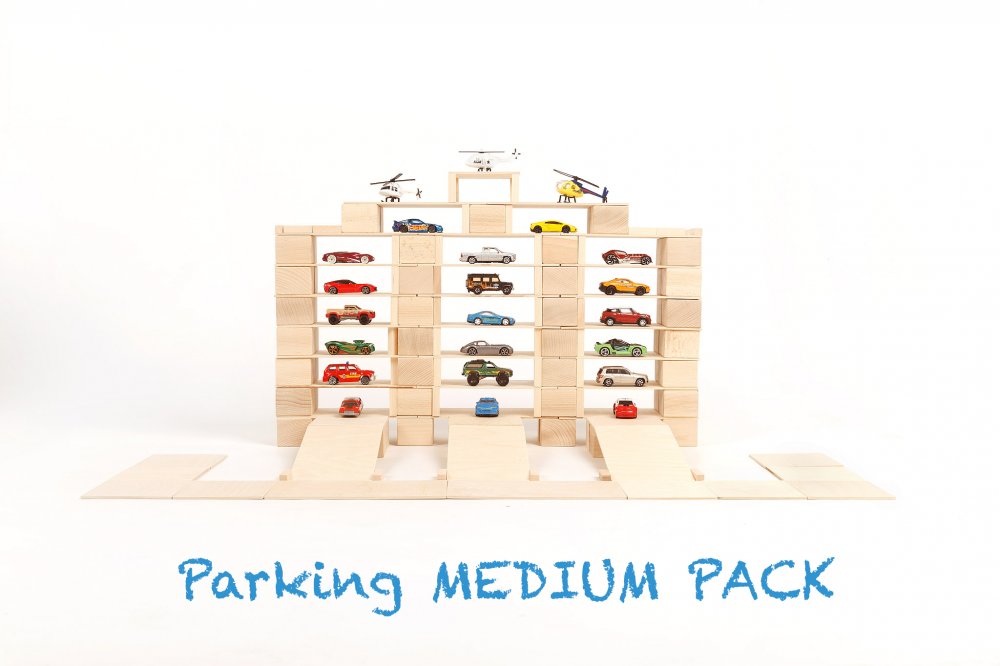 Just Blocks - Wooden Blocks - Medium Pack