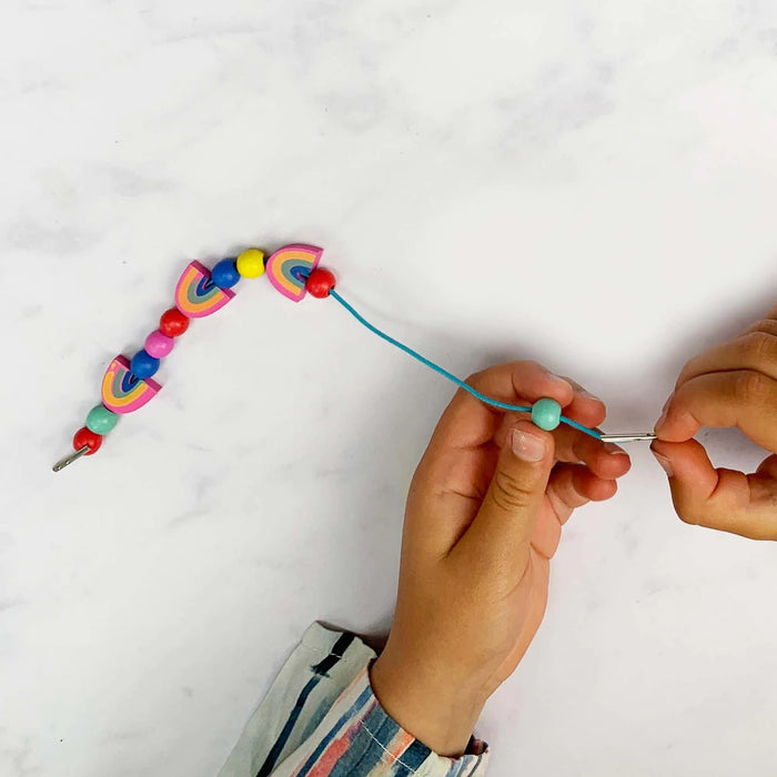 Woodland - Bracelet Making Kit - Wooden Beads - Kids Beading Craft Kit —  Oak & Ever