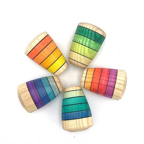 Wooden Ombre Colors Kaleidoscope Lens - Mader