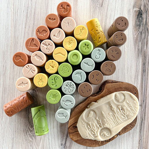 Wooden Stamps for Sensory Materials - Weather