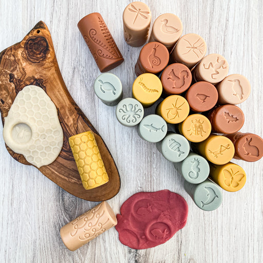 Wooden Stamps for Sensory Materials - Weather