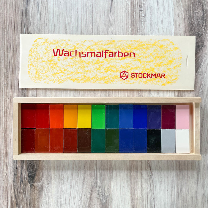 Stockmar Colours of the World Wax Stick Crayons in Tin – Tree