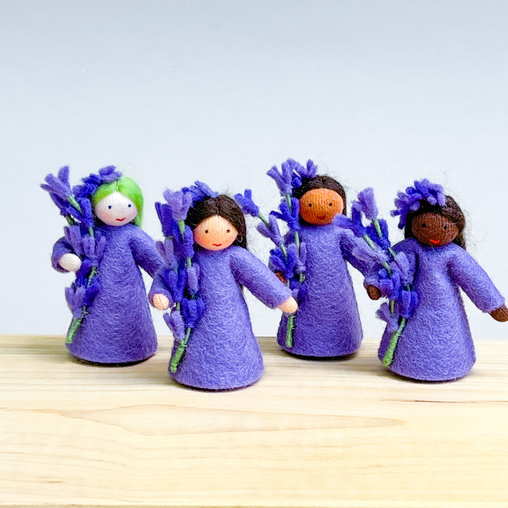 Fairy Children - Miniature Bendable Felt Waldorf Dolls — Oak & Ever