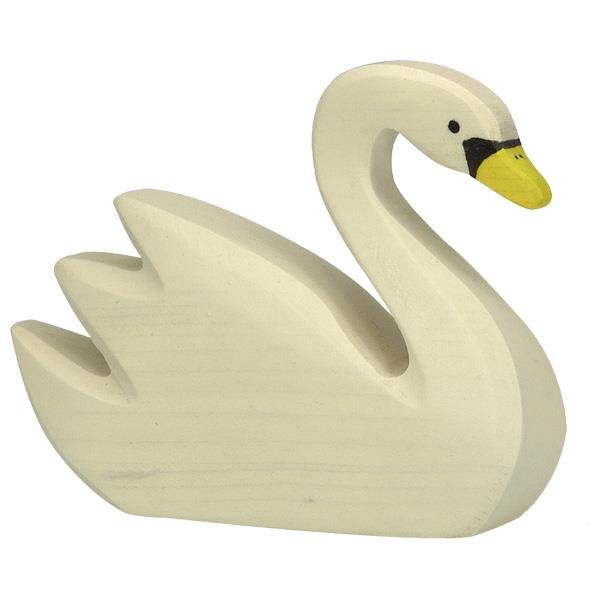 HOLZTIGER - Wooden Animal - Swan, swimming