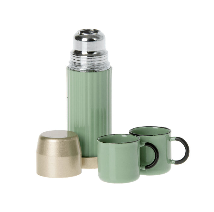 Thermos and cups - Mint -  Maileg Mice