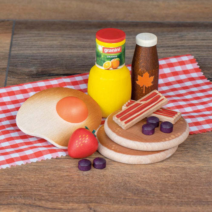 Wooden American Breakfast - Play Foods - Erzi