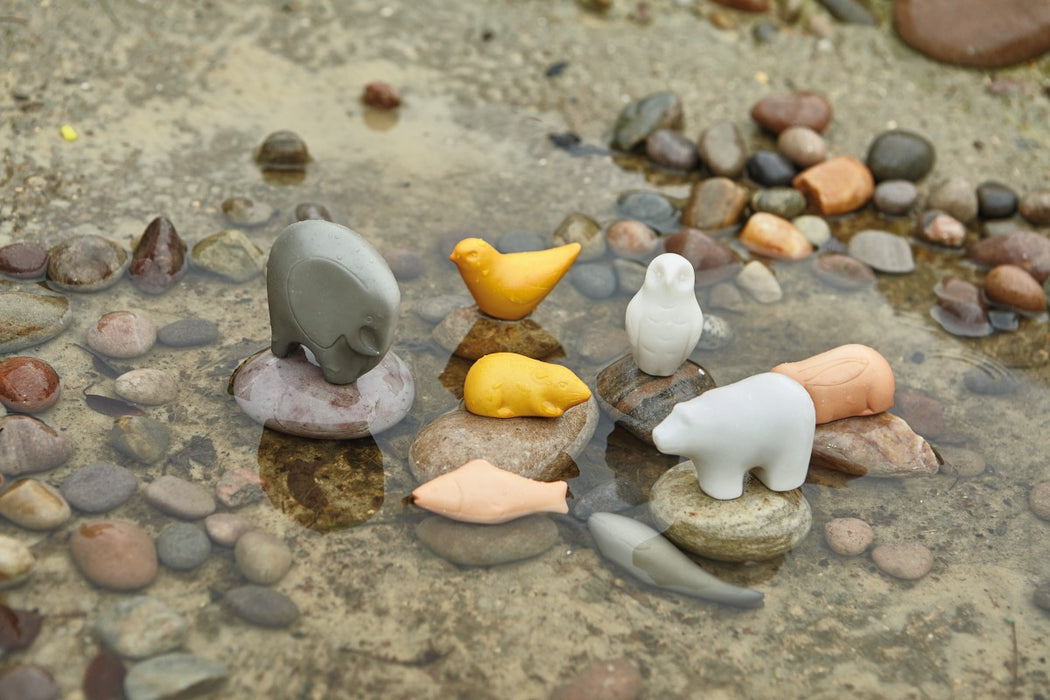 Outdoor Play Animals – Sensory Animals Made from Stones
