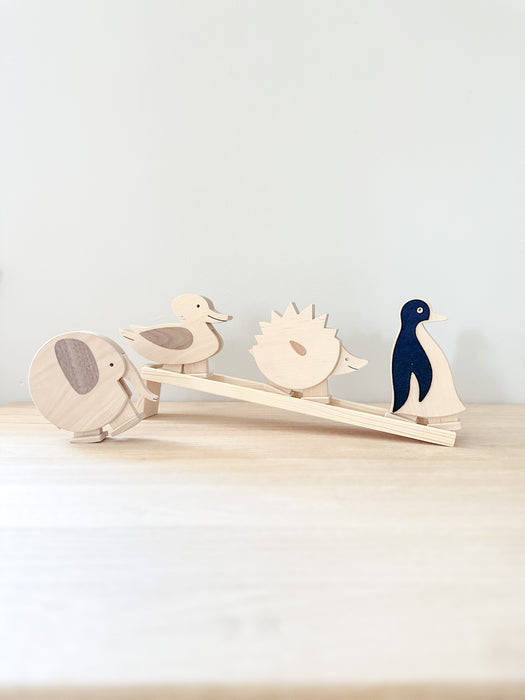 Wooden Walking Duck Toy - Ramp Walker