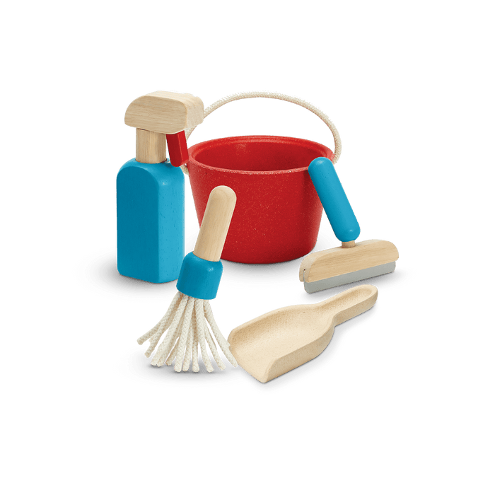 Eco Wood Cleaning Set - Plan Toys