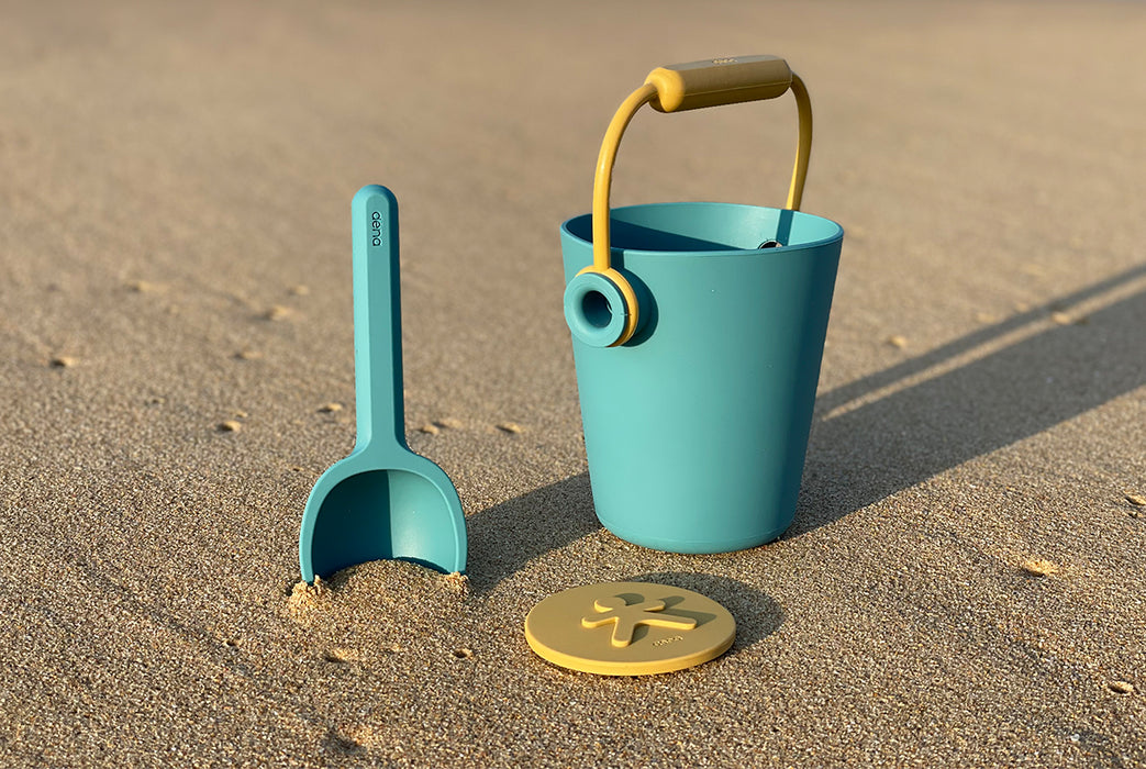 Blue Beach set - Dena Toys - Silicone BPA-free Cups
