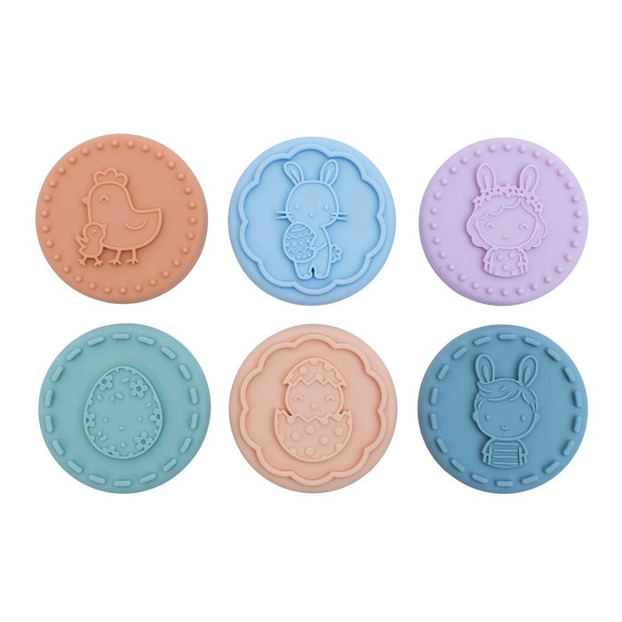 Stampie - Easter Edition - Silicone Animal Cookie & Play Dough Stamper
