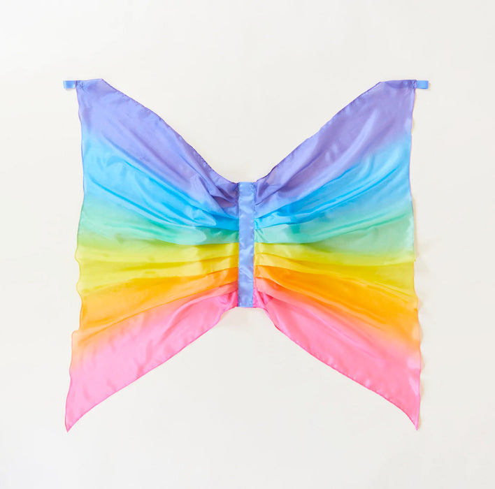 Fairy Wings - Silk Fairy Wings - Dress Up - Sarah's Silks (Rainbow, Bl Oak & Ever Fairy Wings - Silk Fairy Wings - Dress Up - Sarah's Silks (Rainbow, Bl Oak & Ever