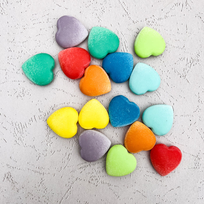 Kindness Hearts - Heart shaped stones - Sensory Play Stones