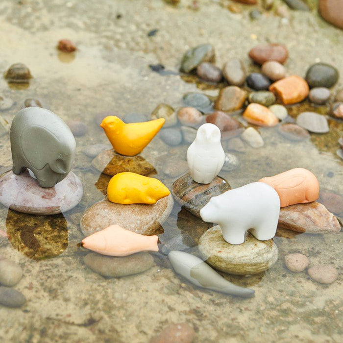 Outdoor Play Animals – Sensory Animals Made from Stones