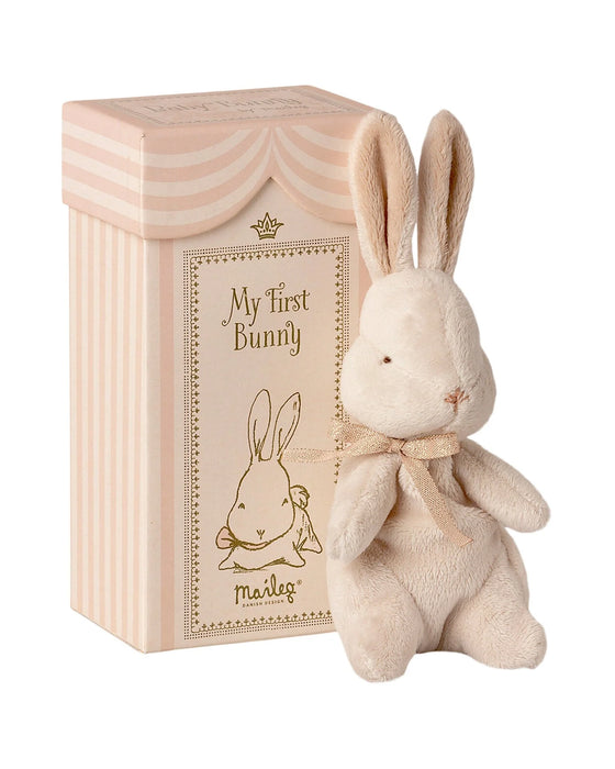 My First Bunny - Dusty Rose - In A Keepsake Box - Maileg