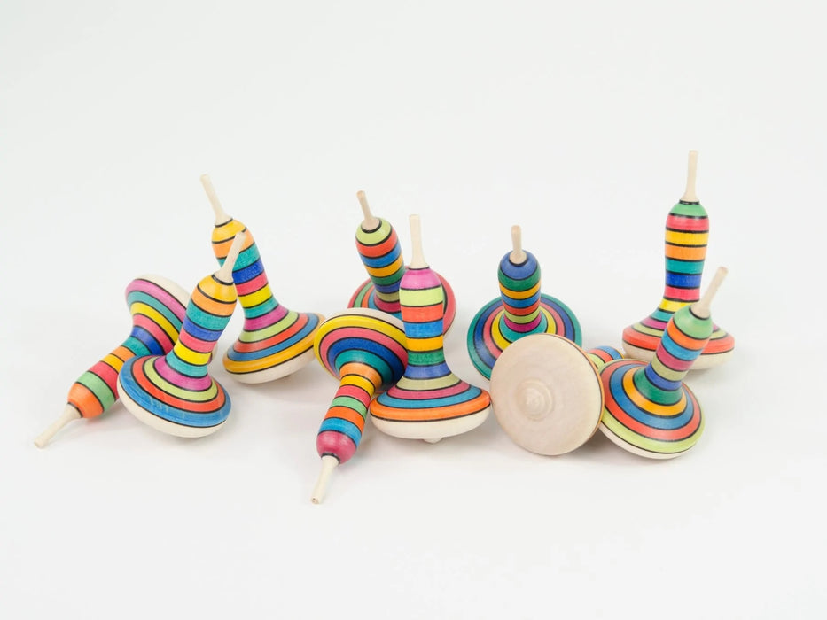 Monalotte Spinning Top - Wooden Spinning Top - Mader