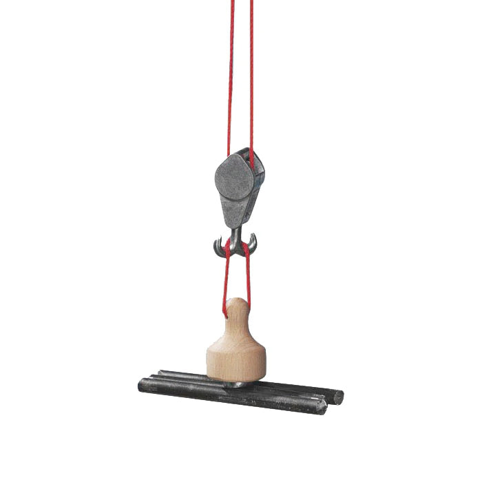 Wooden Crane, Lifting Fork, and Lifting Magnet - Fagus
