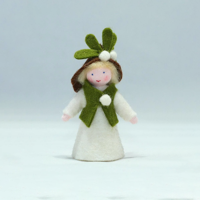 Winter Fairy - Mistletoe Prince - Berry hat - Ambrosius Flower Fairies