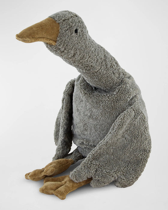 Cuddly Animals - Small Gray Goose - Organic Cotton and Lambs Wool - Senger Naturwelt