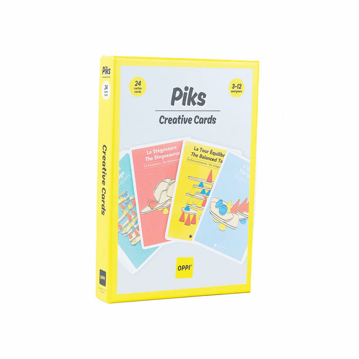 Piks Creative Cards - Construction and Building Toy - Oppi Toys