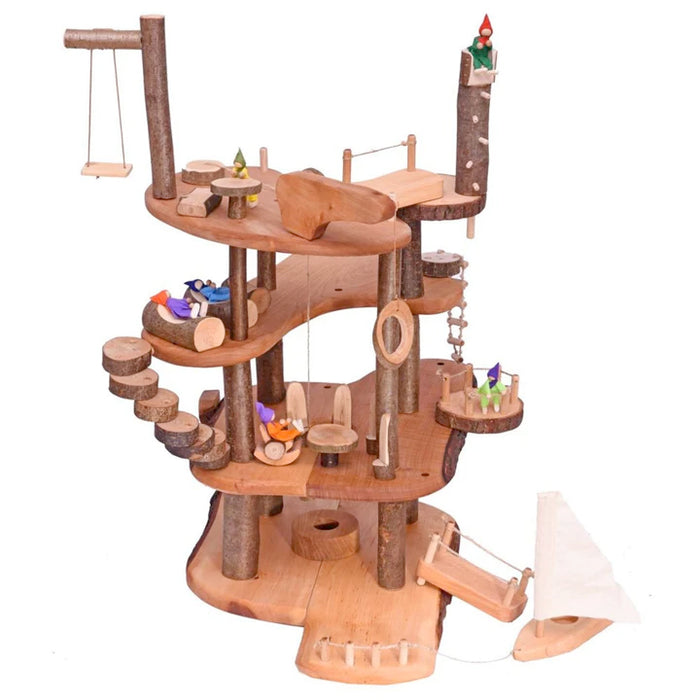 Sail Boat and Dock for Tree House - Magic Wood